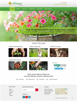 Web Design by pb for this project | Design: #4918689