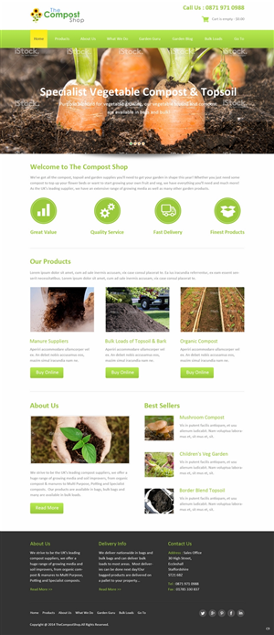 Web Design par pb pour ce projet | Design : #4918977