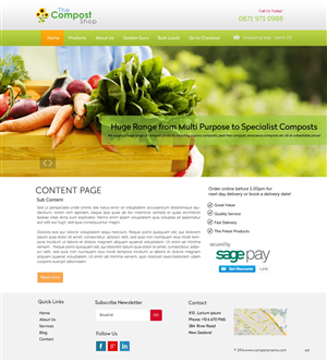 Web Design by pb for this project | Design: #4928020