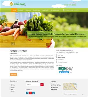 Web Design by pb for this project | Design: #4931729