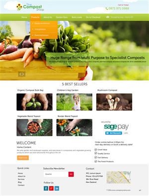 Web Design by pb for this project | Design #4932466