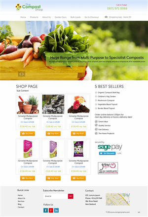 Web Design by pb for this project | Design: #4939569