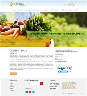 Web Design by pb for this project | Design: #4939572