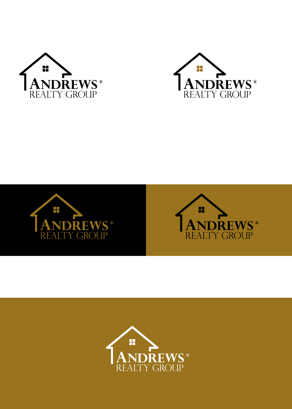 Logo Design by Kolor for Andrews Realty Group | Design #4881403