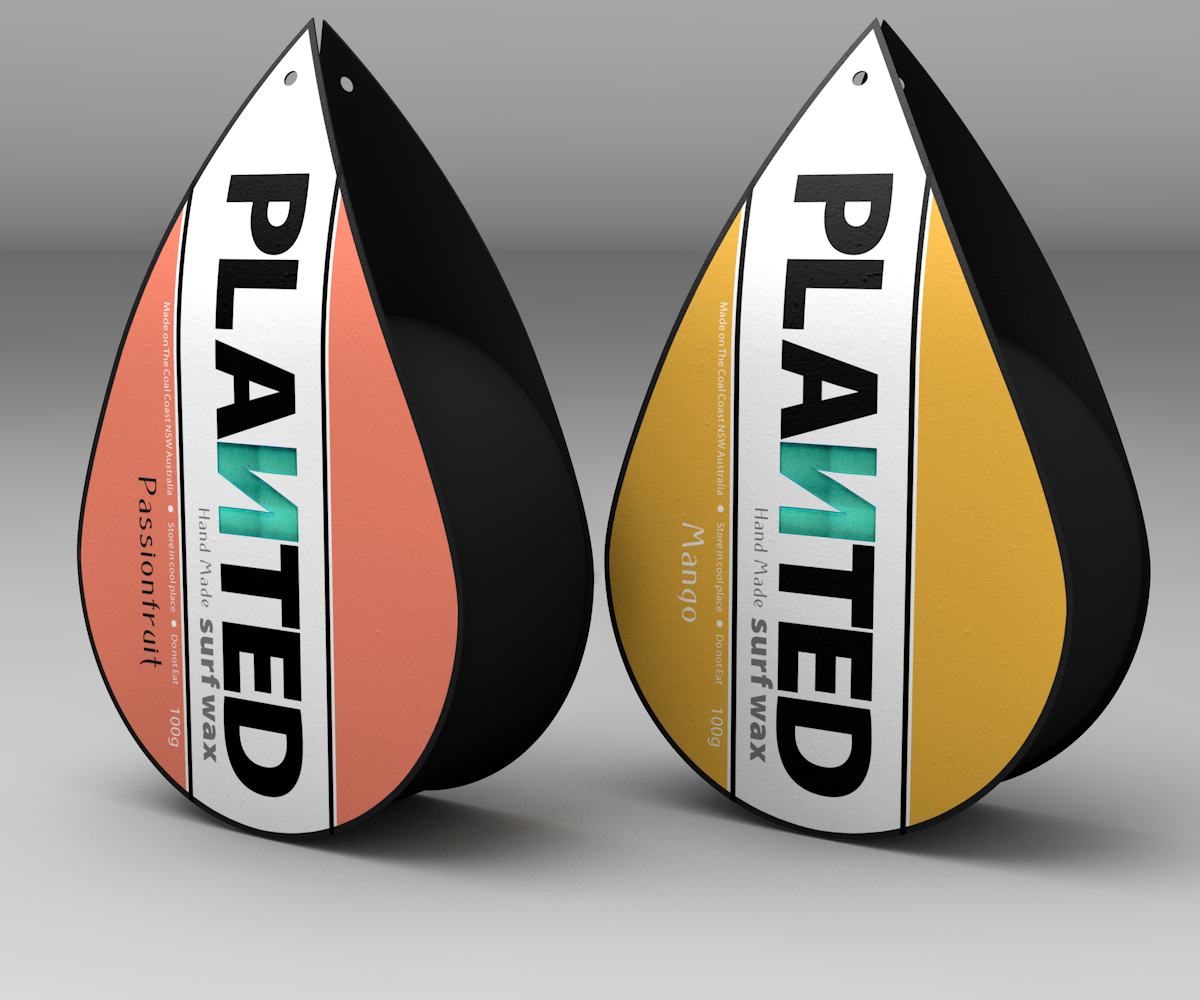Verpackungs-Design von Sabin Design Studio für Planted surfwax | Design #5299908