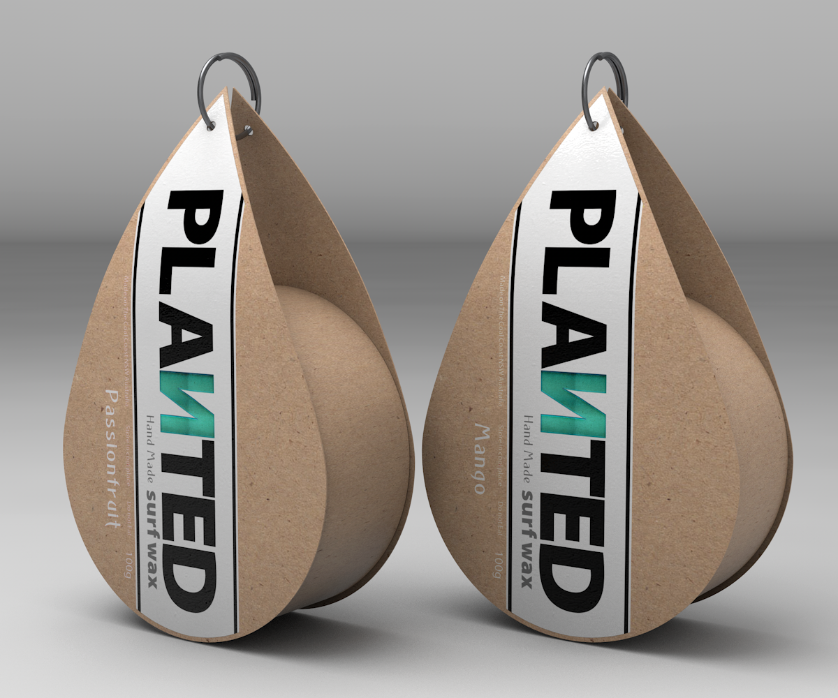 Packaging Design by Sabin Design Studio for Planted surfwax | Design #5301118