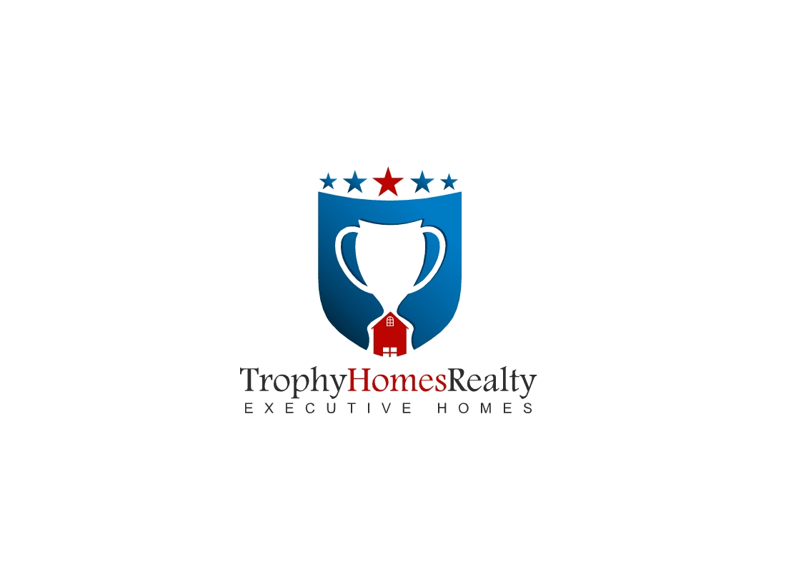 Diseño de Logo por cocodesign para Trophy Homes Realty, LLC | Diseño #4934397