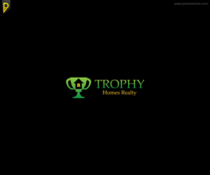 Logo Design by poisonvectors for Trophy Homes Realty, LLC | Design: #4882870
