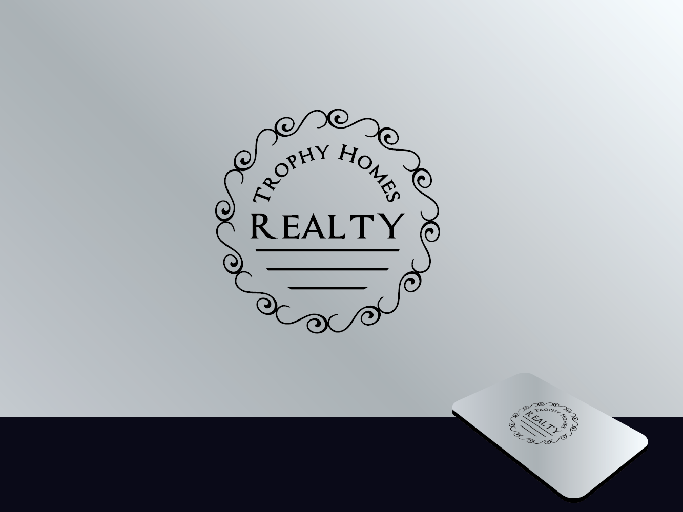Logo Design by dhamkith for Trophy Homes Realty, LLC | Design #4897818