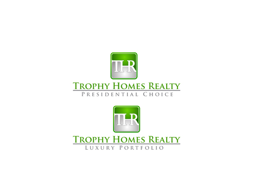 Diseño de Logo por eddy para Trophy Homes Realty, LLC | Diseño #4880646