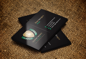 Business Card Design by Lanka Ama for Trophy Homes Realty, LLC | Design: #4992434