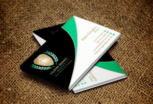 Business Card Design by Lanka Ama for Trophy Homes Realty, LLC | Design: #4992436