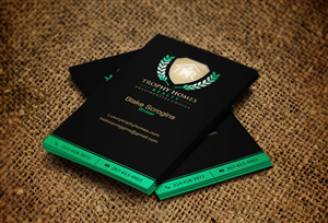Business Card Design by Lanka Ama for Trophy Homes Realty, LLC | Design: #4992439