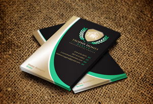 Business Card Design by Lanka Ama for Trophy Homes Realty, LLC | Design: #4992443