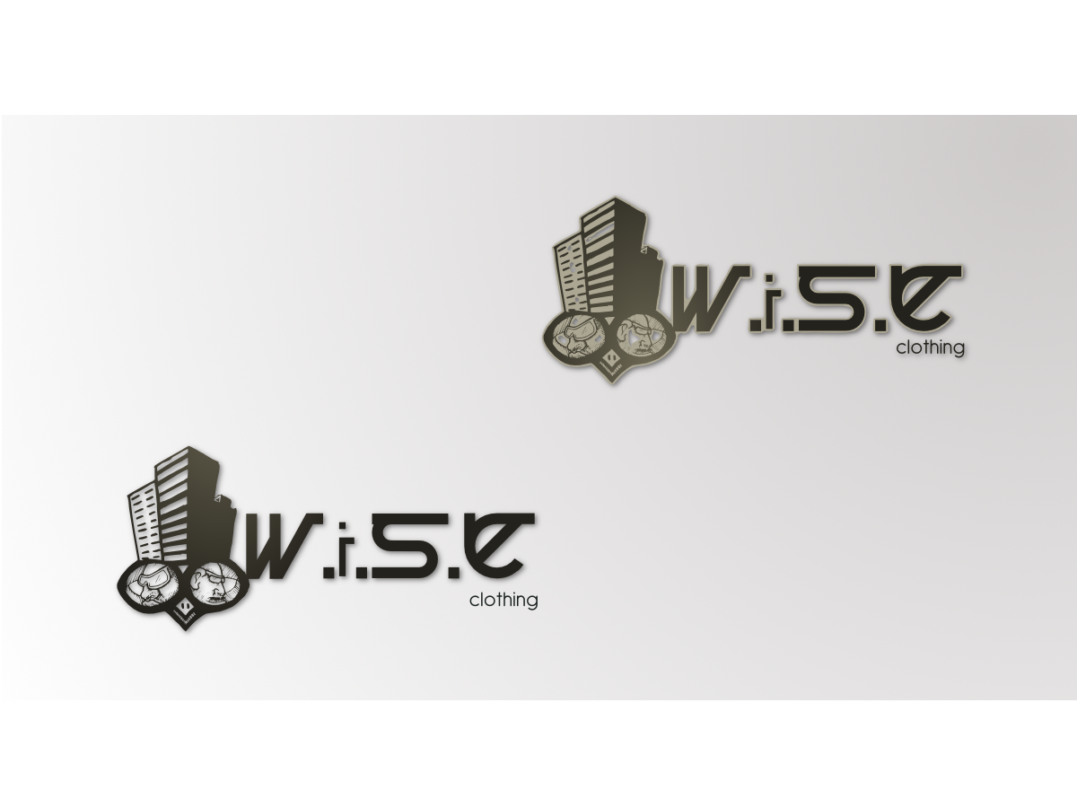 Logo Design by CutCorner Creatives for W.i.S.E Clothing Co.  | Design #242526