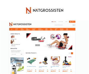 Nätgrossisten.se | Logo Design by Vetroff
