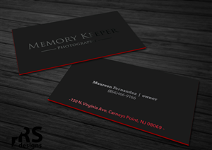 Visitenkarten-Design von RS designs