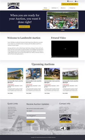 Diseño Wordpress por Chikki para AuctionServices.com, Inc. | Diseño: #4883020