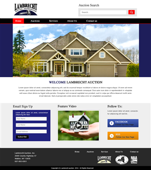 Diseño Wordpress por webxvision para AuctionServices.com, Inc. | Diseño: #4884473