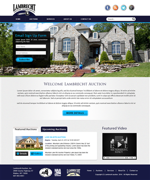 Diseño Wordpress por webxvision para AuctionServices.com, Inc. | Diseño: #4893787