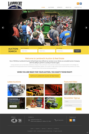 Diseño Wordpress por pb para AuctionServices.com, Inc. | Diseño: #4885673