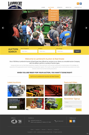Diseño Wordpress por pb para AuctionServices.com, Inc. | Diseño #4885675