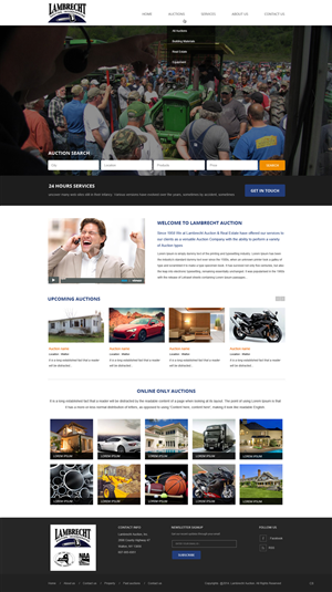 Diseño Wordpress por pb para AuctionServices.com, Inc. | Diseño: #4888778