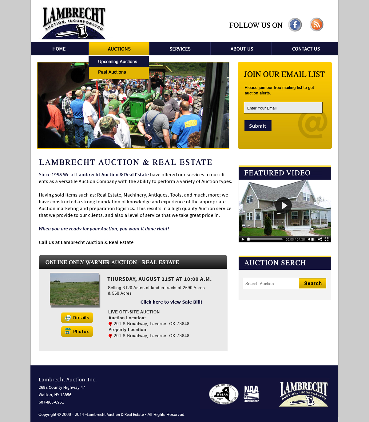 Wordpress Design by Creative X Designs for AuctionServices.com, Inc. | Design #4905794