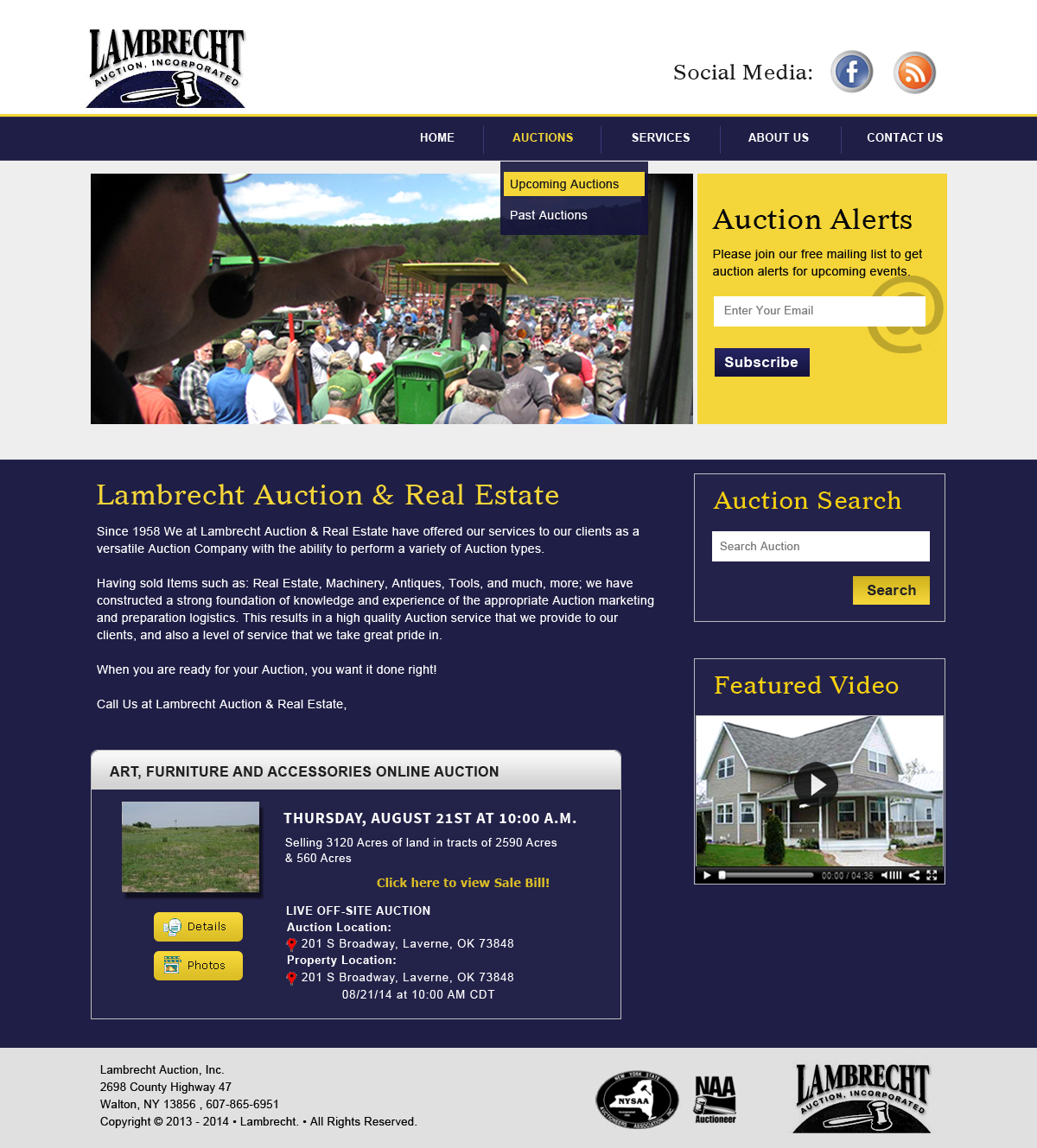 Wordpress Design by Creative X Designs for AuctionServices.com, Inc. | Design #4913550