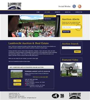 Diseño Wordpress por Creative X Designs para AuctionServices.com, Inc. | Diseño: #4913550