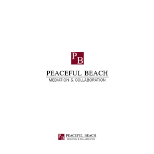 Logo-Design von Triple22A für Peaceful Beach Mediation & Collaboration, Inc. | Design: #4922163