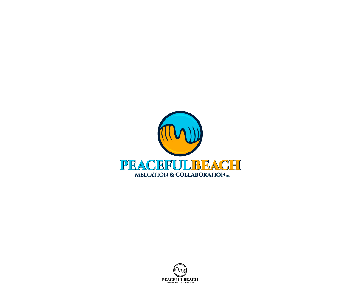 Logo Design by MrBranding for Peaceful Beach Mediation & Collaboration, Inc. | Design #4893220