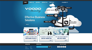 Web Design by TechWise for Voodo Marketing | Design: #1394475
