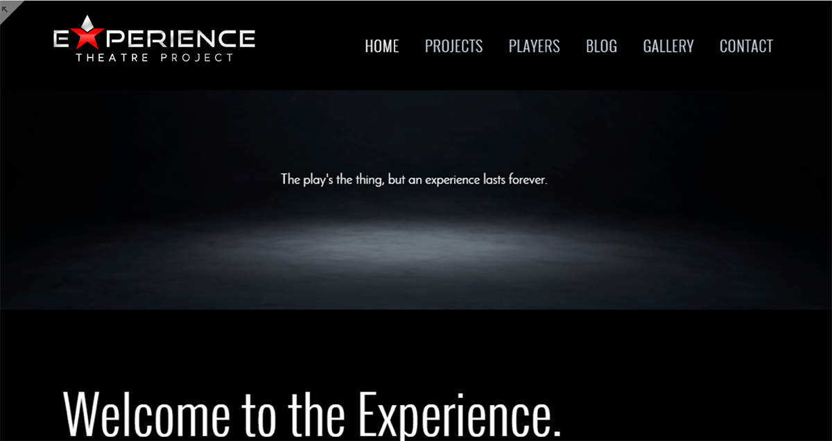 Logo Design by Jan Panol for Experience Theatre Project | Design #4931095