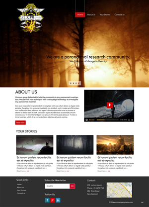 Web Design by pb for this project | Design: #4888816