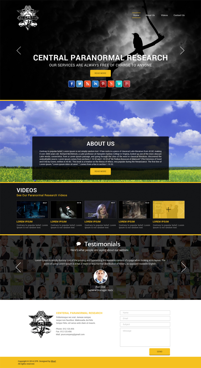 Web Design by iLibart for this project | Design #4900850