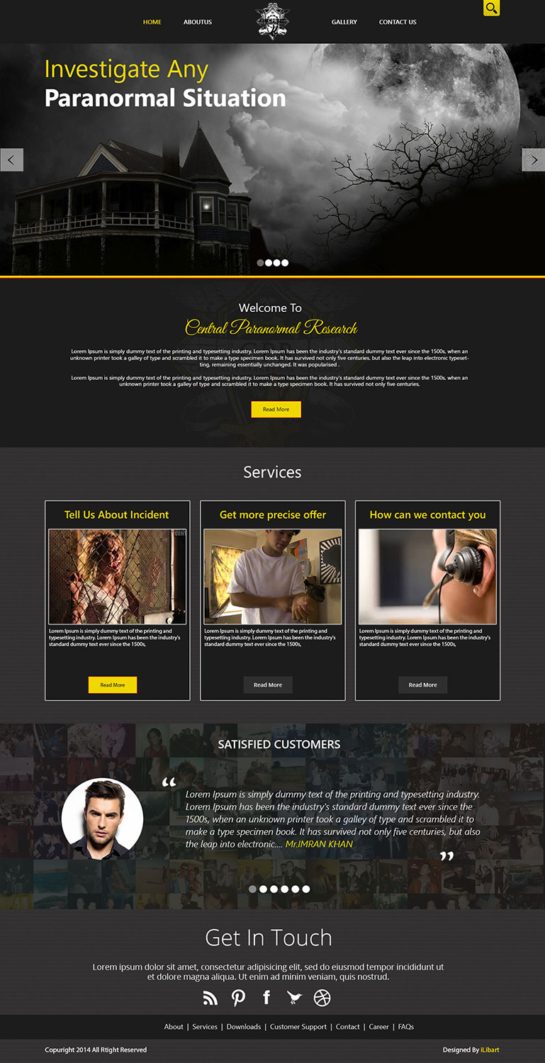 Web Design by iLibart for this project | Design #4902345