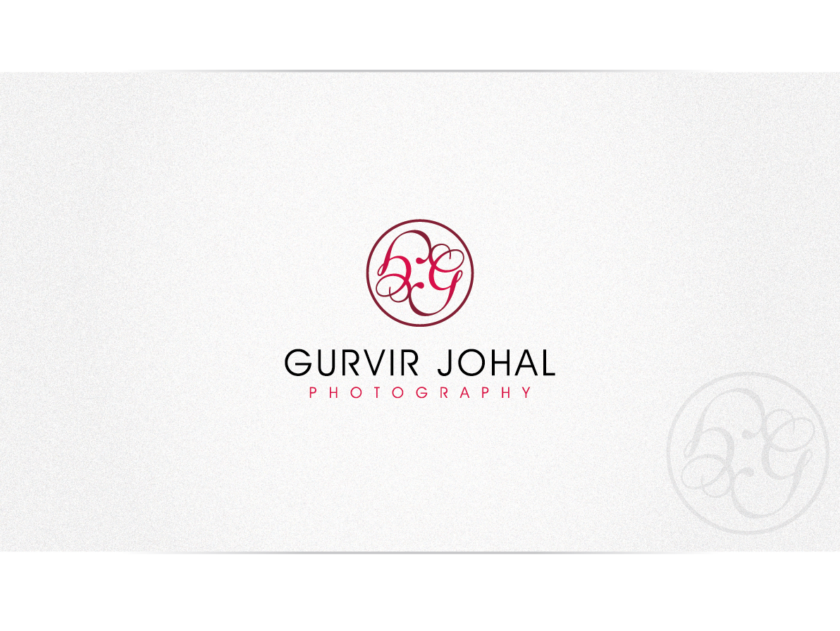 Logo Design by Cherry Pop Design for Gurvir Johal Photographer | Design #1375470