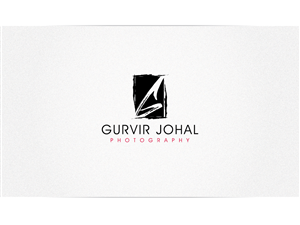 Logo Design by Cherry Pop Design for Gurvir Johal Photographer | Design: #1391398