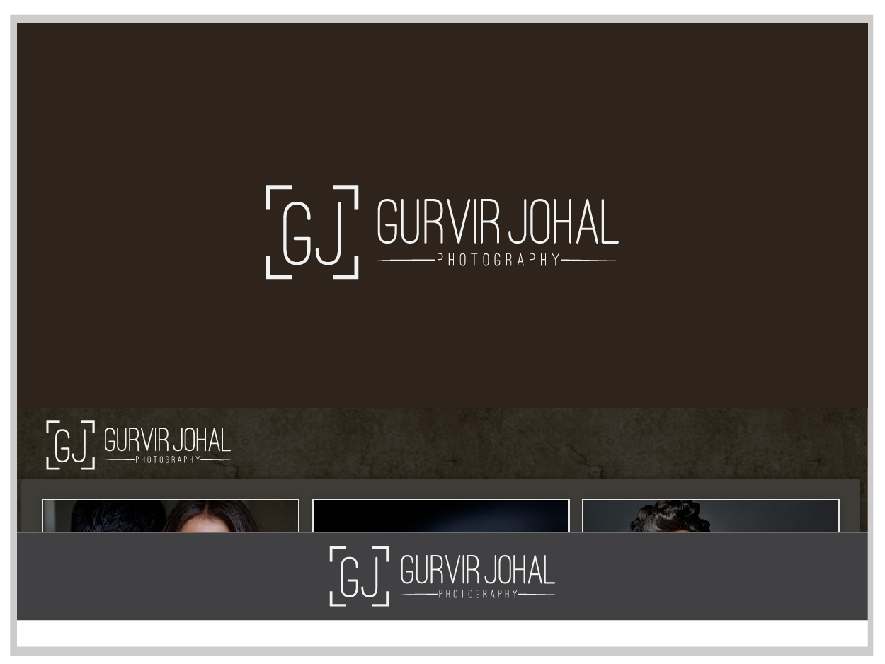 Logo Design by vhey for Gurvir Johal Photographer | Design #1400917