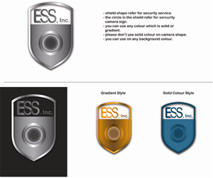 Logo Design by red devil for Etiwanda Security Services, Inc. | Design: #4973290