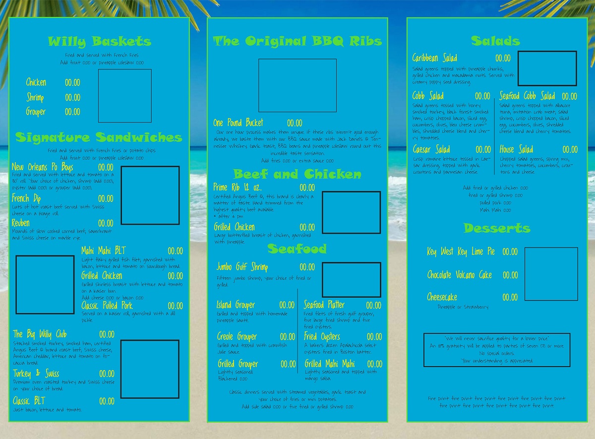 Diseño de Menú por RedefineDesigns para este proyecto | Diseño #1378223
