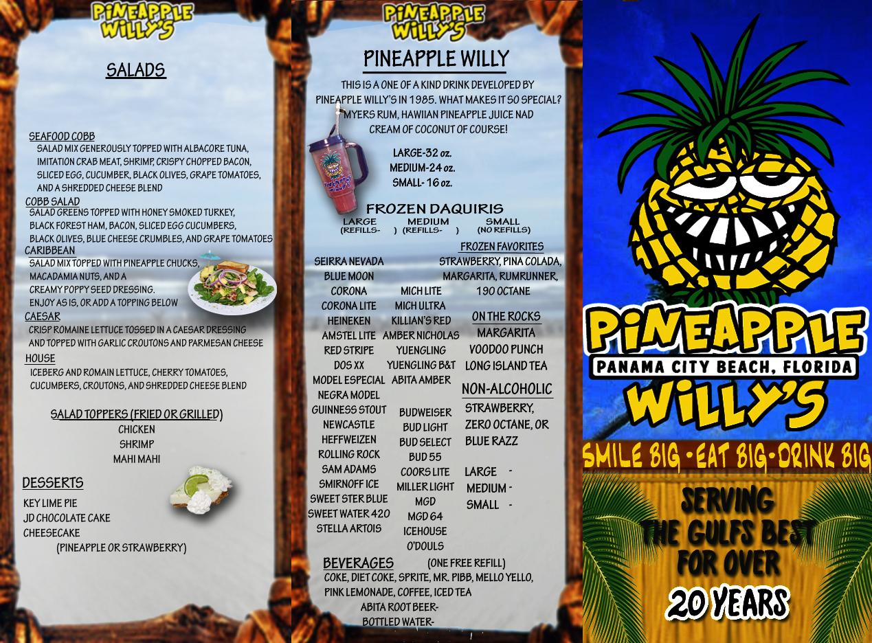 Menu Design by Promqueen Productions for this project | Design #1378409