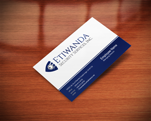 Design de Carte de Visite par Pixi Dust pour Etiwanda Security Services, Inc. | Design : #4890661