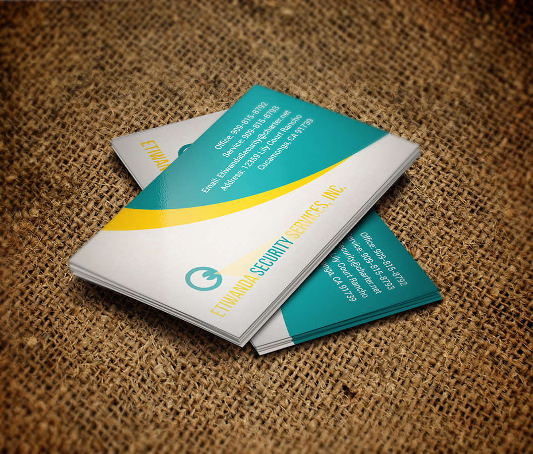 Business Card Design by Designer Valley for Etiwanda Security Services, Inc. | Design #4968509