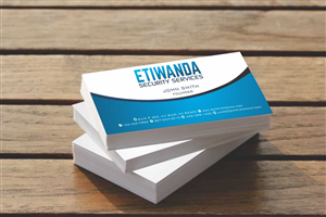 Diseño de Tarjeta de Presentación por szabist para Etiwanda Security Services, Inc. | Diseño #4899691