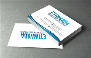 Business Card Design by szabist for Etiwanda Security Services, Inc. | Design: #4899694