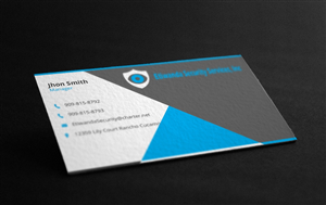 Design de Carte de Visite par Verified artistry (Design garden) pour Etiwanda Security Services, Inc. | Design : #4908314