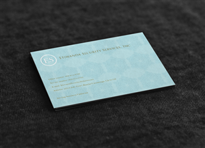 Business Card Design by JessicaLow for Etiwanda Security Services, Inc. | Design: #4916343