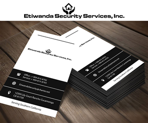 Design de Carte de Visite par 4AD pour Etiwanda Security Services, Inc. | Design : #4994653